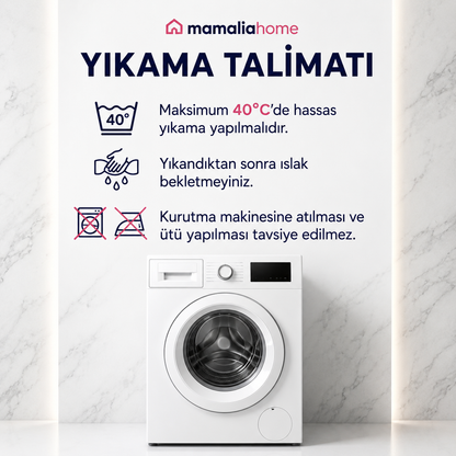 Mamaliahome Premium Sıvı Geçirmez Yatak Koruyucu Alez | Ultra Sessiz, Nefes Alan, Full Kenar Lastikli Mikrofiber